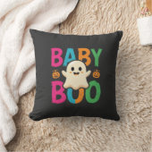 Baby Boo Halloween Ghost Design_1 Kussen (Deken)