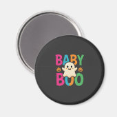 Baby Boo Halloween Ghost Design_1 Magneet (Voorkant / Achterkant)