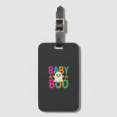 Baby Boo Halloween Ghost Ontwerp_1 Bagagelabel (Voorkant (verticaal))