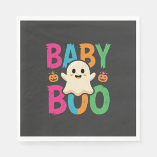 Baby Boo Halloween Ghost Ontwerp_1 Servet