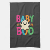 Baby Boo Halloween Ghost Ontwerp_1 Theedoek (Verticaal)