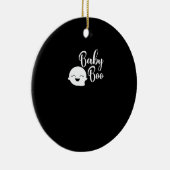 Baby Boo Halloween Keramisch Ornament (Rechts)