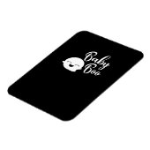 Baby Boo Halloween  Magneet (Linkerzijde)