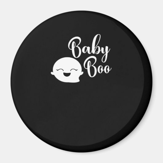 Baby Boo Halloween Magneet (Voorkant)