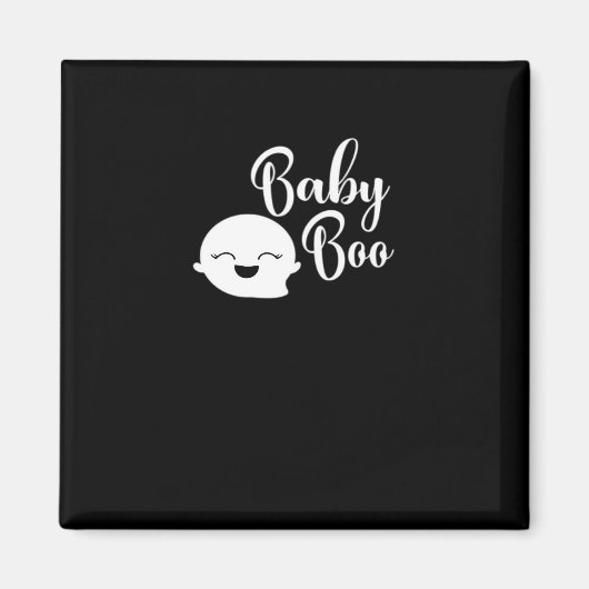 Baby Boo Halloween  Magneet (Voorkant)
