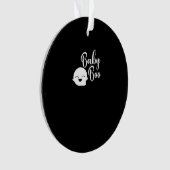Baby Boo Halloween  Ornament (voorkant)