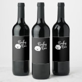 Baby Boo Halloween Wijn Etiket (Flessen)