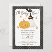 Baby Boo Herfst Halloween Baby shower Kaart (Voorkant)