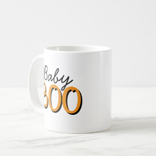Baby Boo Mok – Schattigee koffiebeker cadeau voor (Voorkant links)