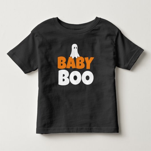BABY BOO PEUTERS HALLOWEEN T-shirt (Voorkant)