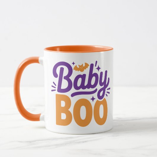 Baby Boo Schattig Halloween Mok (Links)