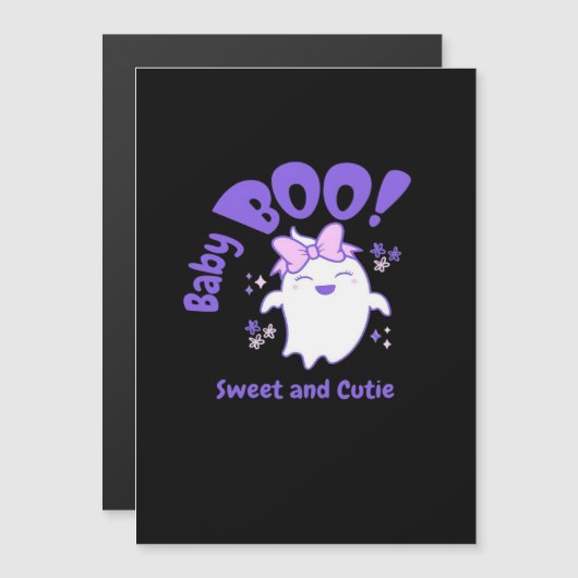 Baby Boo Sweet Toddler Halloween Design (Voorkant / Achterkant)