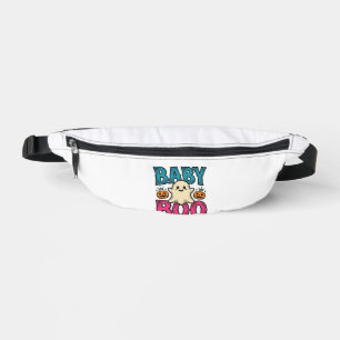 Baby Boo Vintage Halloween Geest Shirt Ontwerp_1 Heuptasje