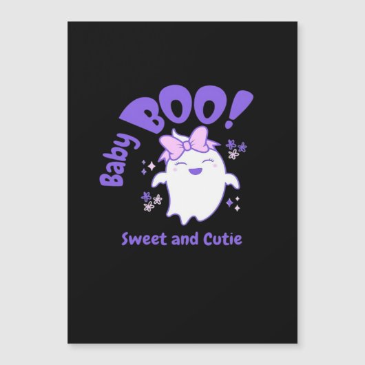 Baby Boo Zoete Peuter Halloween Ontwerp (Voorkant)