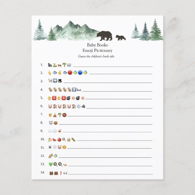 Baby Books Emoji Game (Voorkant)