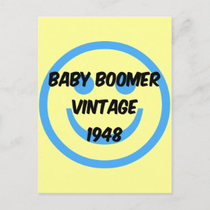 baby-boomer 1948 briefkaart