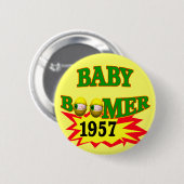 baby Boomer 1957 Ronde Button 5,7 Cm (Voorkant /achterkant)