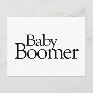 Baby Boomer Briefkaart