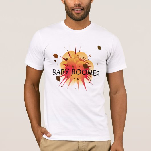 Baby Boomer Explosion T-Shirt (Voorkant)