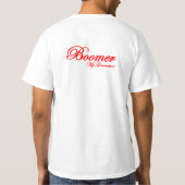 Baby boomer generation T-shirt (Achterkant)