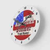 Baby Boomer-klokken Ronde Klok (Hoek)