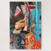  Baby Boomer-majoor GenX Road Trip Legpuzzel (Verticaal)