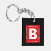 Baby Boomer Sleutelhanger (Voorkant Links)