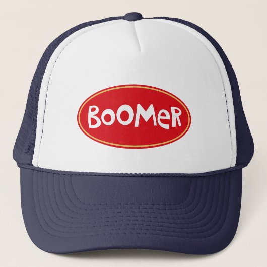 Baby BOOMER Trucker Hat Pet (Voorkant)