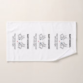 Baby Boomers - Hips die links en rechts worden ver Bad Handdoek (Handdoek)