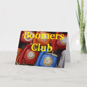 Baby Boomers Kaart (Voorkant)