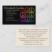 Baby Boomer's Visitekaartje van pensionering (Voorkant / Achterkant)