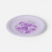 Baby Borden van Baby shower van vogelpest Papieren Bordje (Gekanteld)