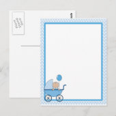 Baby Border Boy Briefkaart (Voorkant / Achterkant)