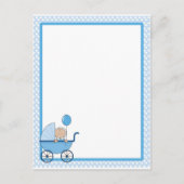 Baby Border Boy Briefkaart (Voorkant)
