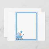 Baby Border Boy Kaart (Voorkant / Achterkant)