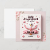 baby born feestdagenkaart (Voorkant / Achterkant)