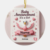 baby born keramisch ornament (Voorkant)
