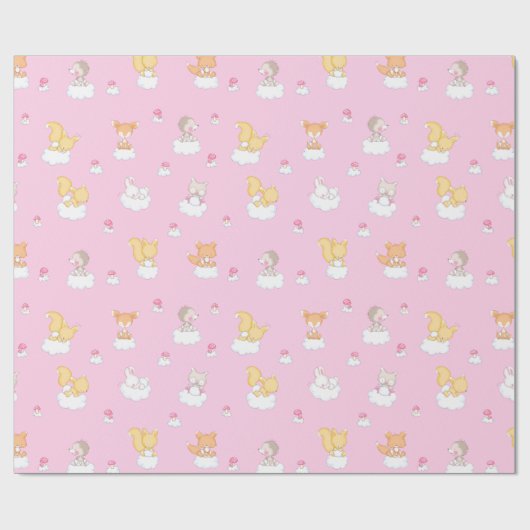 Baby bos cadeaupapier (Vlak)