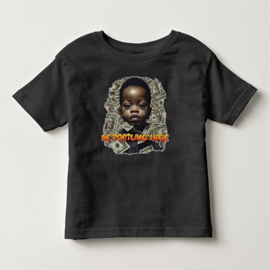 Baby Boss NE Portland Made Kinder Shirts (Voorkant)