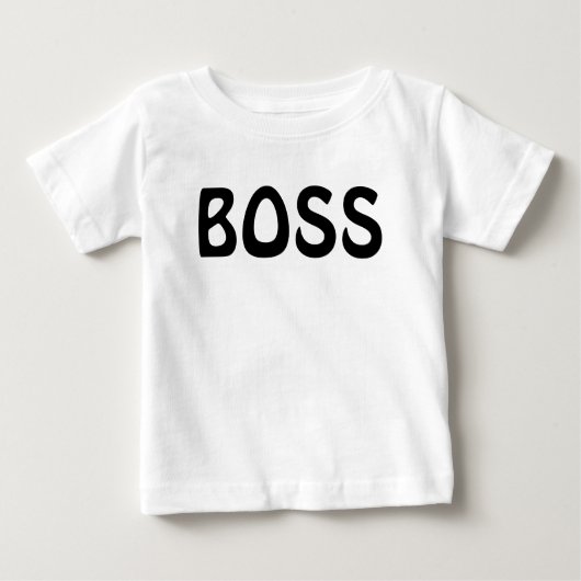 Baby BOSS-Shirt (Voorkant)