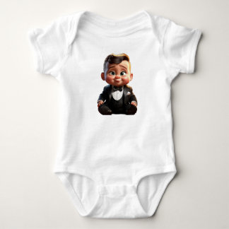 baby boss-shirt romper