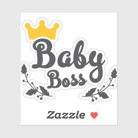 Baby Boss Sticker (Vel)