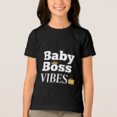 Baby Boss VIBES Tri-Blend Shirt (Voorkant)