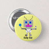 Baby Bot Ronde Button 5,7 Cm (Voorkant /achterkant)