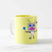 Baby Bot Tweekleurige Koffiemok (Voorkant links)