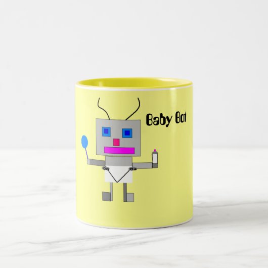 Baby Bot Tweekleurige Koffiemok (Center)
