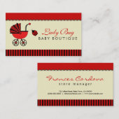 Baby Boutique Babies Store Baby Shop Visitekaartje (Voorkant / Achterkant)