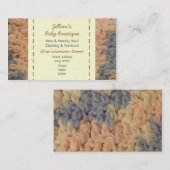 Baby Boutique - Crochet Baby Blanket Visitekaartje (Voorkant / Achterkant)