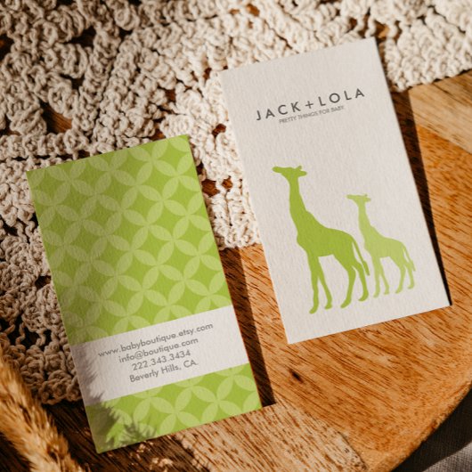Baby Boutique, Doula, Lactatie Consultant Visitekaartje