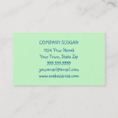 Baby Boutique Gepersonaliseerd Visitekaartjes (Achterkant)